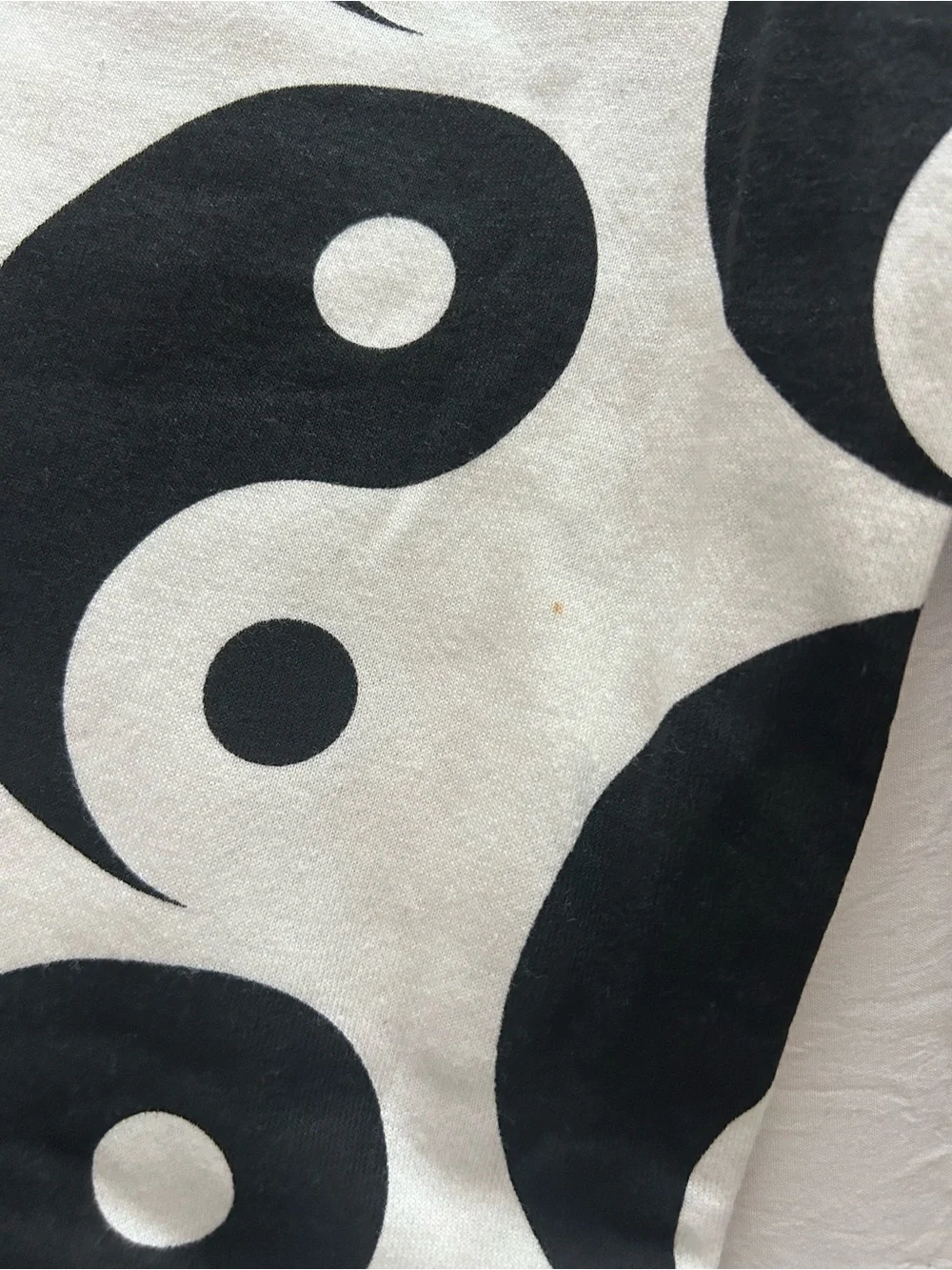 Forever 21 Black & White Yin Yang Joggers